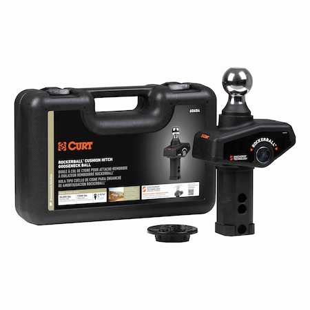 Curt RockerBall 2516 Cushion Hitch Gooseneck Ball 60654